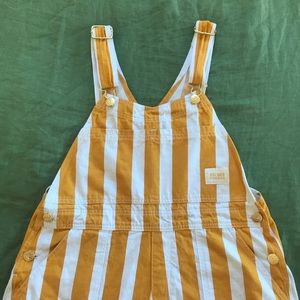 Big Bud Press Original Overalls Stripe Yellow
